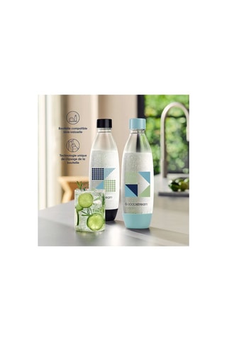 2 bouteilles de gazéification E-com sans BPA - 2 x 1 l