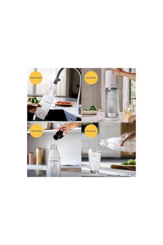 2 bouteilles de gazéification E-com sans BPA - 2 x 1 l