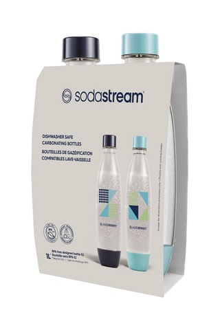 2 bouteilles de gazéification E-com sans BPA - 2 x 1 l