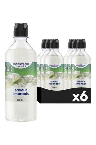 6 concentrés Saveur Limonade - 6 x 440 ml
