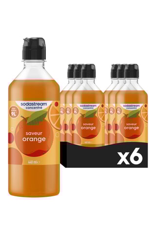 6 concentrés Orange - 6 x 440 ml