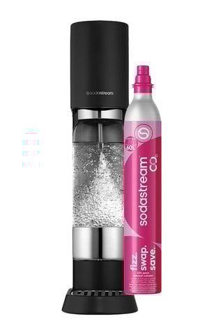 Machine à gazéifier en acier inoxydable Enso - Noir