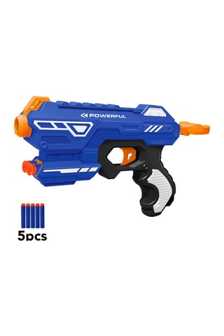 Pistola de setas em esponja Shotgun Azul