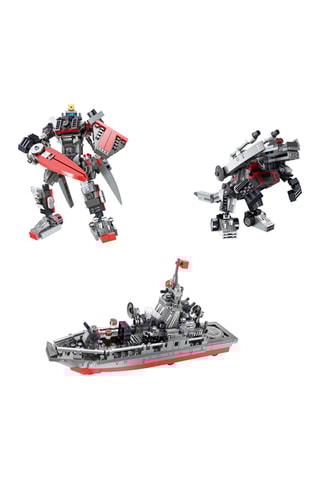 Jogo de construção TechKidz 3 em 1 - 418 tijolos