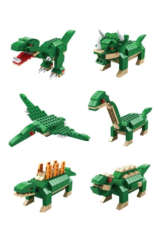 Jogo de construção TechKidz 6 em 1 - 1000 tijolos