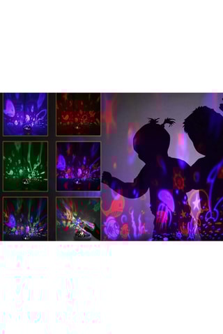 Lampada luce notte con proiezione effetti luminosi Fantasia