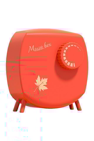 Caixa de música Transistor Laranja