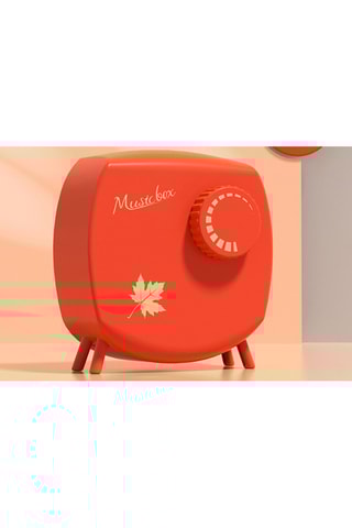 Caixa de música Transistor Laranja