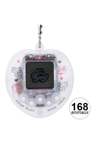 Tamagotchi 168 animais virtuais Evolution - Transparente