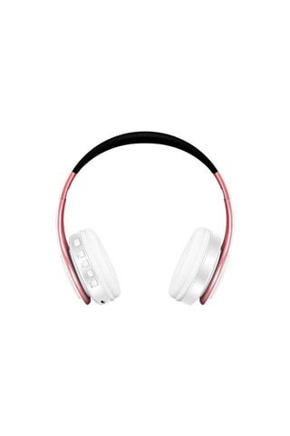 Auscultadores estéreo sem fios - Branco e rosa