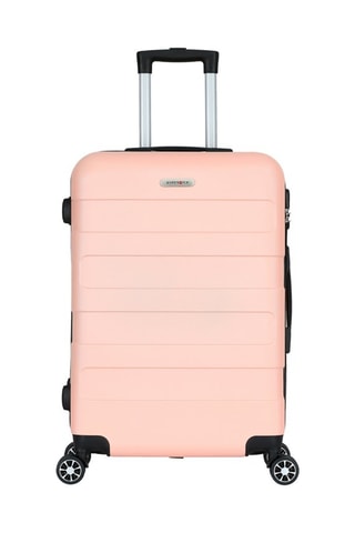 Mala de grande volume Tropic (L) - Preto, rosa e prateado