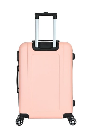 Mala de grande volume Tropic (L) - Preto, rosa e prateado