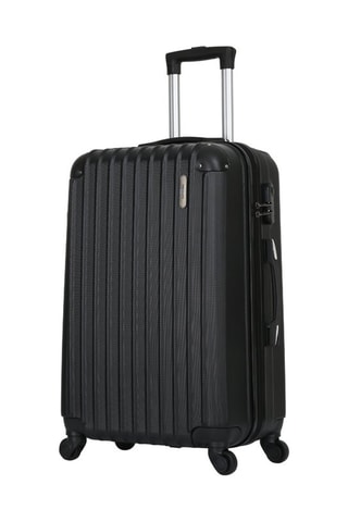 Mala de cabine Corner (S) - Preto e prateado