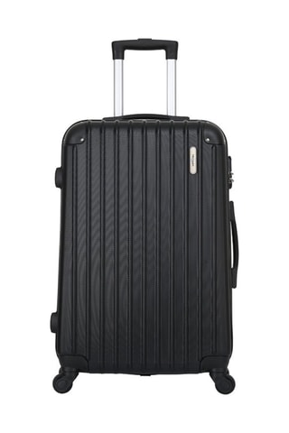 Mala de cabine Corner (S) - Preto e prateado