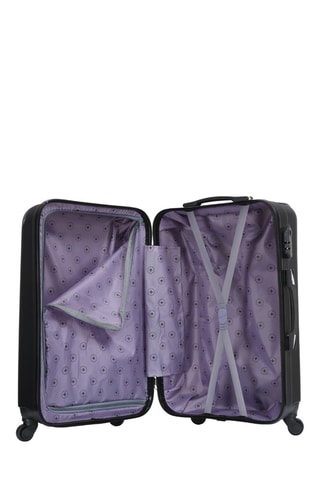 Mala de cabine Corner (S) - Preto e prateado