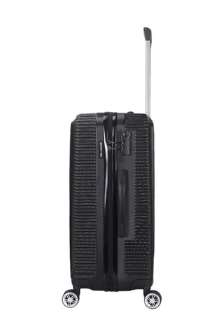 Mala média Luton (M) - 65 cm - Prateado e preto