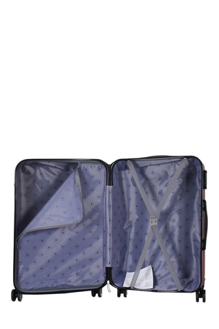 Mala de grande volume Luton (L) - 75 cm - Preto, vermelho e prateado