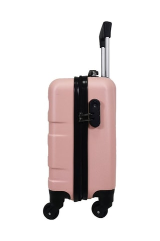 Mala média Tropic (M) - Preto, rosa e prateado