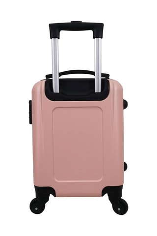 Mala média Tropic (M) - Preto, rosa e prateado