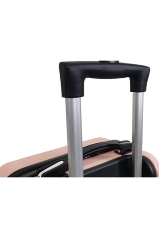 Mala média Tropic (M) - Preto, rosa e prateado