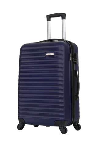 Mala de grande volume Classiq (L) - Preto, azul e prateado