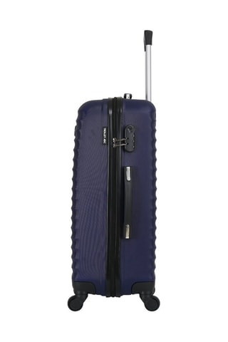 Mala de grande volume Classiq (L) - Preto, azul e prateado