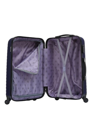 Conjunto de 3 malas Classiq (S/M/L) - Preto, azul e prateado