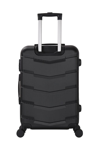 Conjunto de 3 malas - Preto - 55/66/75 cm - Preto