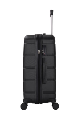 Conjunto de 3 malas - Preto - 55/66/75 cm - Preto