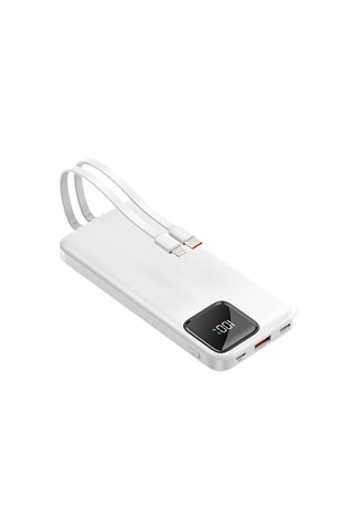 Bateria externa Powerbank 20000 mAh - Smartphones e tablets - Branco