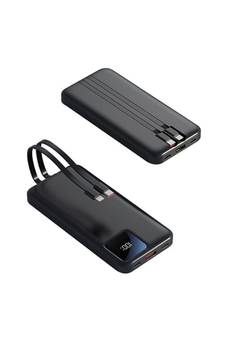 Bateria externa Powerbank 20000 mAh - Smartphones e tablets - Preto