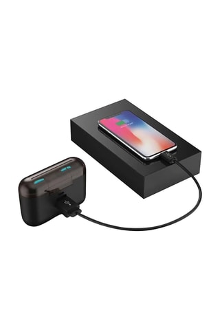 Auriculares sem fios binaurais - Cinzento