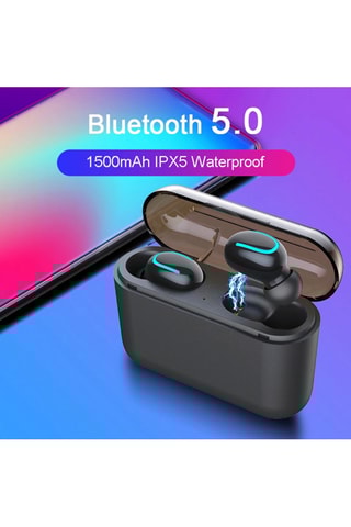 Auriculares sem fios binaurais - Cinzento