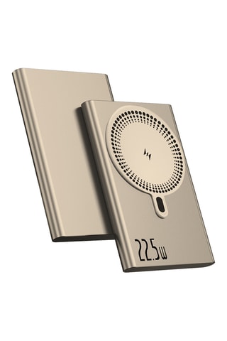 Bateria externa 5000 mAh - dourado