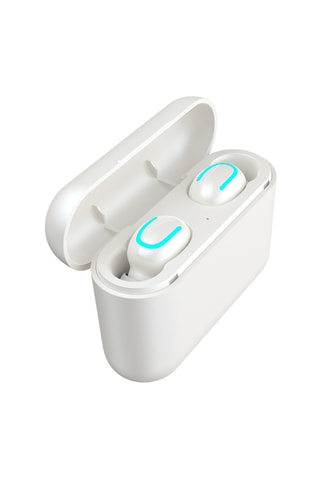 Auriculares sem fios binaurais - Cinzento