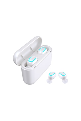 Auriculares sem fios binaurais - Cinzento