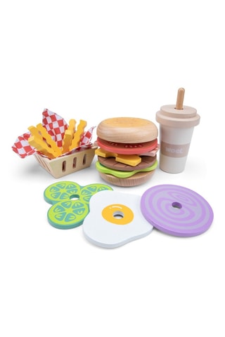 Set Fastfood en bois - Dès 2 ans