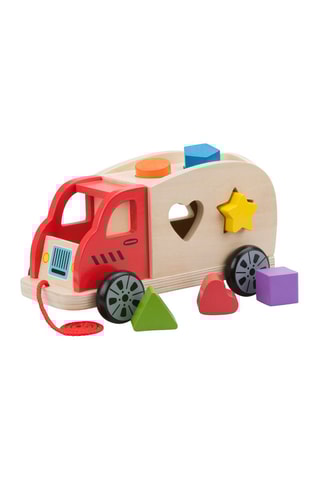 Boîte à formes camion en bois - Dès 1 an