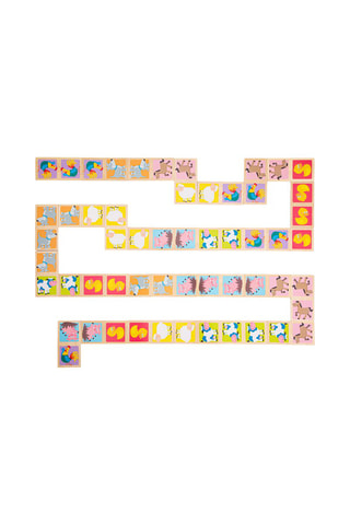 Dominos animaux en bois - Dès 3 ans