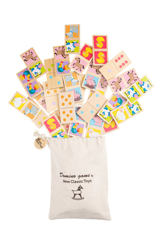 Dominos animaux en bois - Dès 3 ans