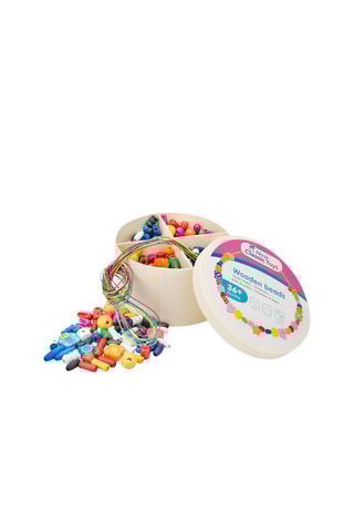 Boîte de perles en bois -  Dès 3 ans