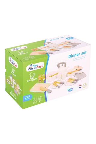 Dînette en bois - 20 pièces - Dès 2 ans