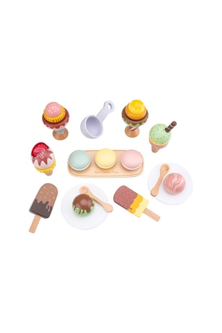 Ensemble glaces en bois - 25 pièces - Dès 3 ans