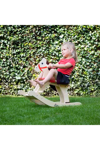 Cheval à bascule en bois - Dès 1 an