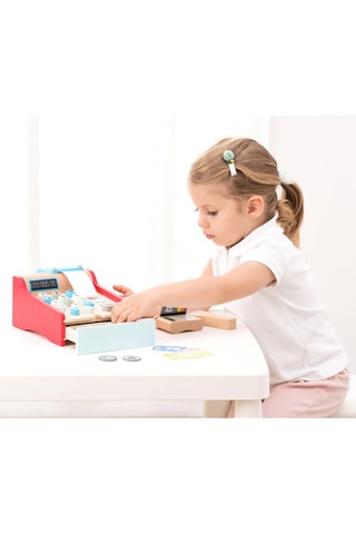 Caisse enregistreuse en bois - Dès 3 ans