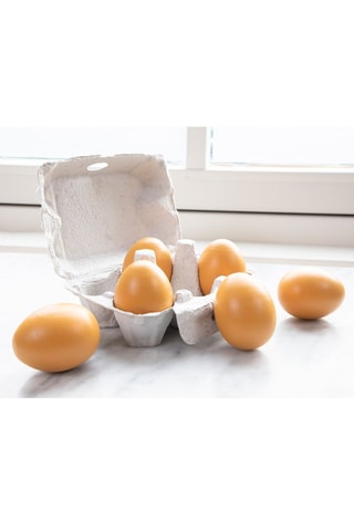 6 œufs en bois  - Dès 2 ans