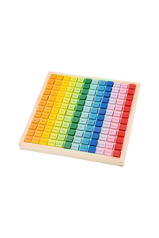 Table de multiplication en bois - Dès 3 ans