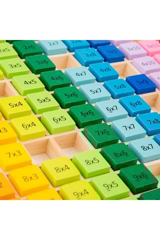 Table de multiplication en bois - Dès 3 ans