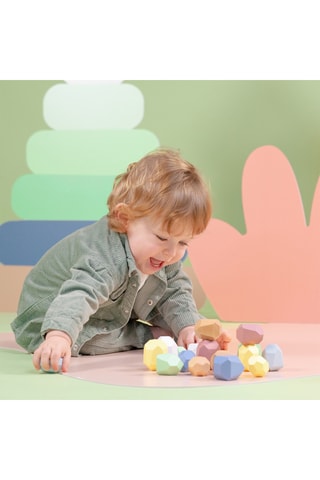 Bloc d'équilibre en bois - Dès 18 mois