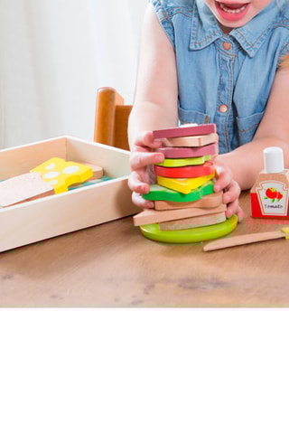 Boîte à sandwich en bois -  Dès 3 ans